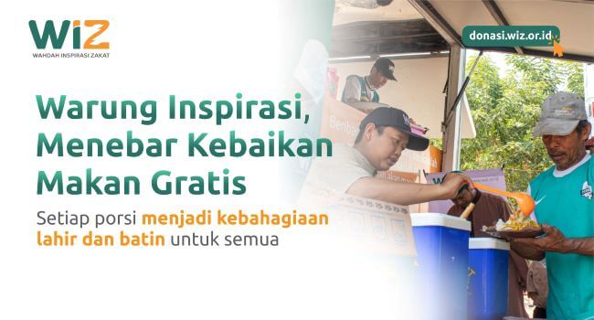 Warung Inspirasi, Menebar Kebaikan Makan Gratis