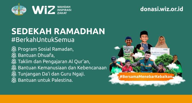 Sedekah Ramadhan, Berkah untuk Semua