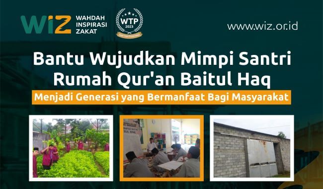 Bantu Perampungan Rumah Quran Baitul Haq