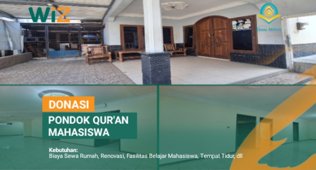 Donasi Pondok Quran Mahasiswa