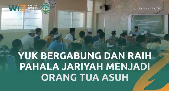 Pahala Jariyah, Jadi Orang Tua Asuh Calon Dai