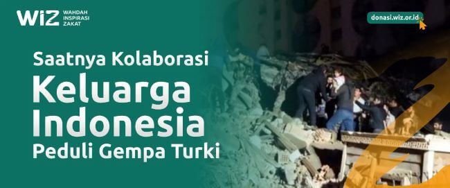 Peduli Gempa Turki, Ayo Keluarga Indonesia Bantu Saudara Kita!