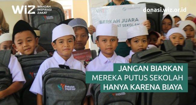 Bantu Biaya Pendidikan Yatim Dhuafa